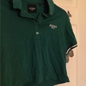 Guess cropped shirt